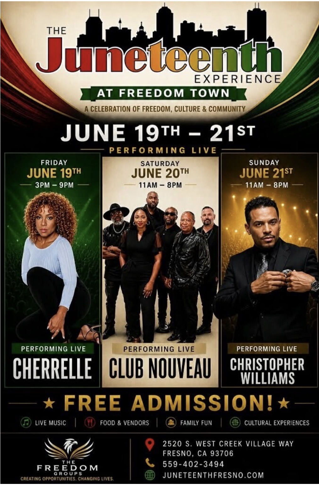 Christopher Williams Live – Juneteenth Experience