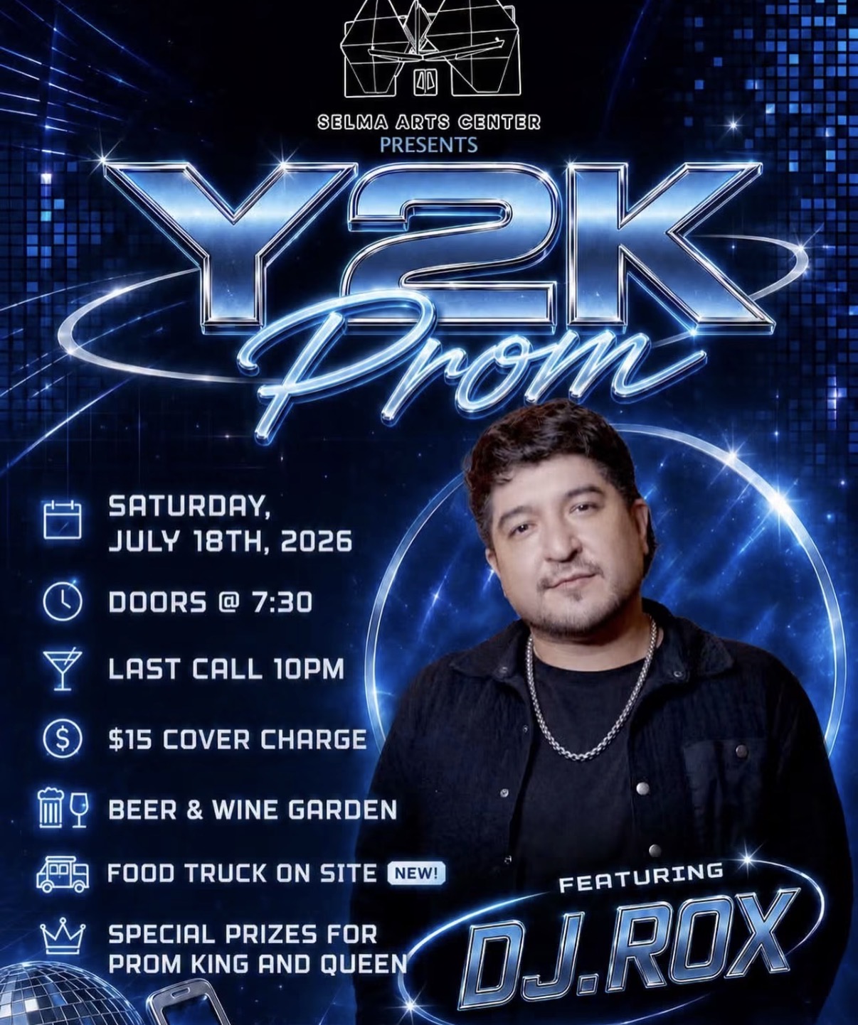 Y2K Prom ft. DJ Rox — Selma Arts Center